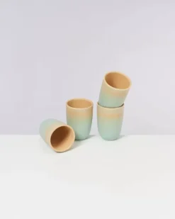 Motel a Miio 4 Teilige Sets>Copa Alto 4Er Set Becher Gros Pastellmint