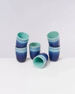 Motel a Miio 6 Teilige Sets>Copa Alto 6Er Set Becher Gros Turkis