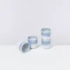 Motel a Miio Tassen & Becher Sets>Copa Alto 4Er Set Becher Klein Blau Weis