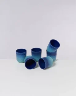 Motel a Miio Tassen & Becher Sets>Copa Alto 6Er Set Becher Klein Blau Turkis