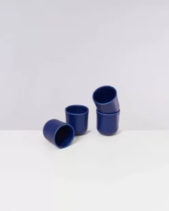 Motel a Miio Tassen & Becher Sets>Copa Alto 4Er Set Becher Klein Dunkelblau