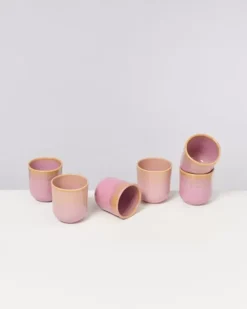 Motel a Miio 6 Teilige Sets>Copa Alto 6Er Set Becher Klein Gelb Rose