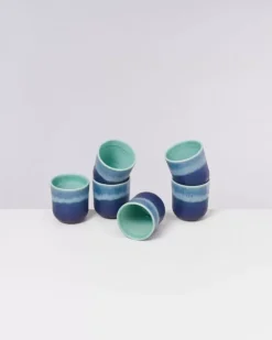 Motel a Miio 6 Teilige Sets>Copa Alto 6Er Set Becher Klein Turkis