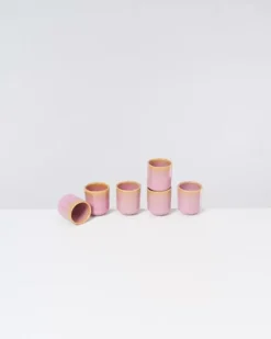 Motel a Miio Tassen & Becher Sets>Copa Alto 6Er Set Espressobecher Gelb Rose