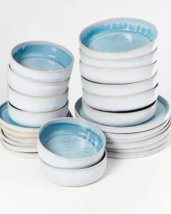 Motel a Miio Geschirr Sets>Cordoama Aqua - 24 Teiliges Set