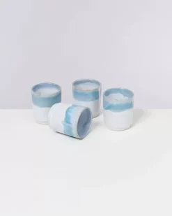 Motel a Miio Tassen & Becher Sets>Cordoama 4Er Set Becher Gros Aqua