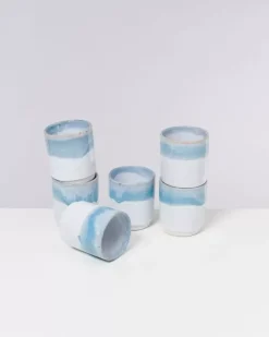 Motel a Miio Tassen & Becher>Cordoama 6Er Set Becher Gros Aqua