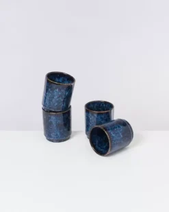 Motel a Miio Tassen & Becher>Cordoama 4Er Set Becher Gros Dunkelblau