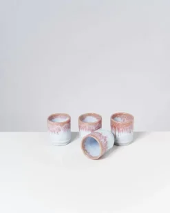 Motel a Miio 4 Teilige Sets>Cordoama 4Er Set Becher Klein Rose