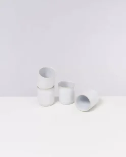 Motel a Miio Tassen & Becher Sets>Cordoama 4Er Set Becher Klein Weis