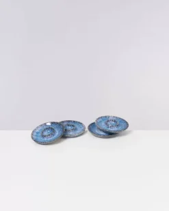 Motel a Miio Eierbecher>Cordoama 4Er Set Eierbecher Blau Gesprenkelt