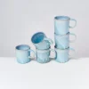 Motel a Miio Tassen & Becher>Cordoama 6Er Set Tasse Gros Aqua
