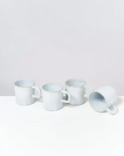 Motel a Miio 4 Teilige Sets>Cordoama 4Er Set Tasse Gros Azur