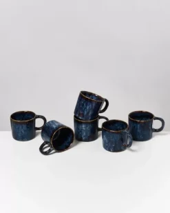 Motel a Miio 6 Teilige Sets>Cordoama 6Er Set Tasse Klein Dunkelblau