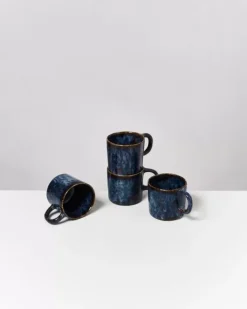 Motel a Miio Tassen & Becher>Cordoama 4Er Set Tasse Klein Dunkelblau