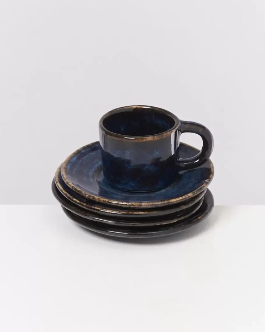 Motel a Miio Untertassen>Cordoama Espresso-Untertasse Dunkelblau