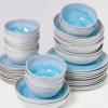 Motel a Miio 40 Teilige Sets>Cordoama Klassik Aqua - 40 Teiliges Set