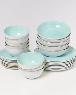 Motel a Miio 32 Teilige Sets>Cordoama Klassik Mint - 32 Teiliges Set