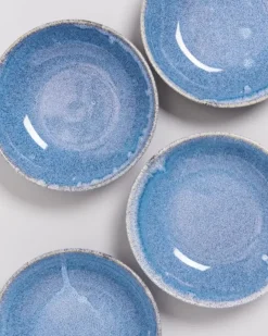Motel a Miio Pastateller>Cordoama Klassik Pastateller Blau Gesprenkelt