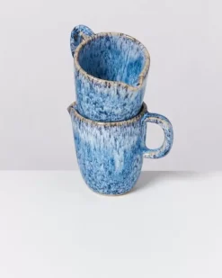 Motel a Miio Milchkannen & Milchkannchen>Cordoama Milchkannchen Blau Gesprenkelt