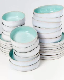 Motel a Miio 32 Teilige Sets>Cordoama Mint - 32 Teiliges Set