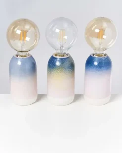 Motel a Miio Lampen>Farol Lampe Blau Rosa Gesprenkelt