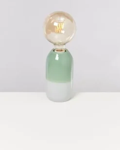Motel a Miio Lampen>Farol Lampe Hellblau Salbei