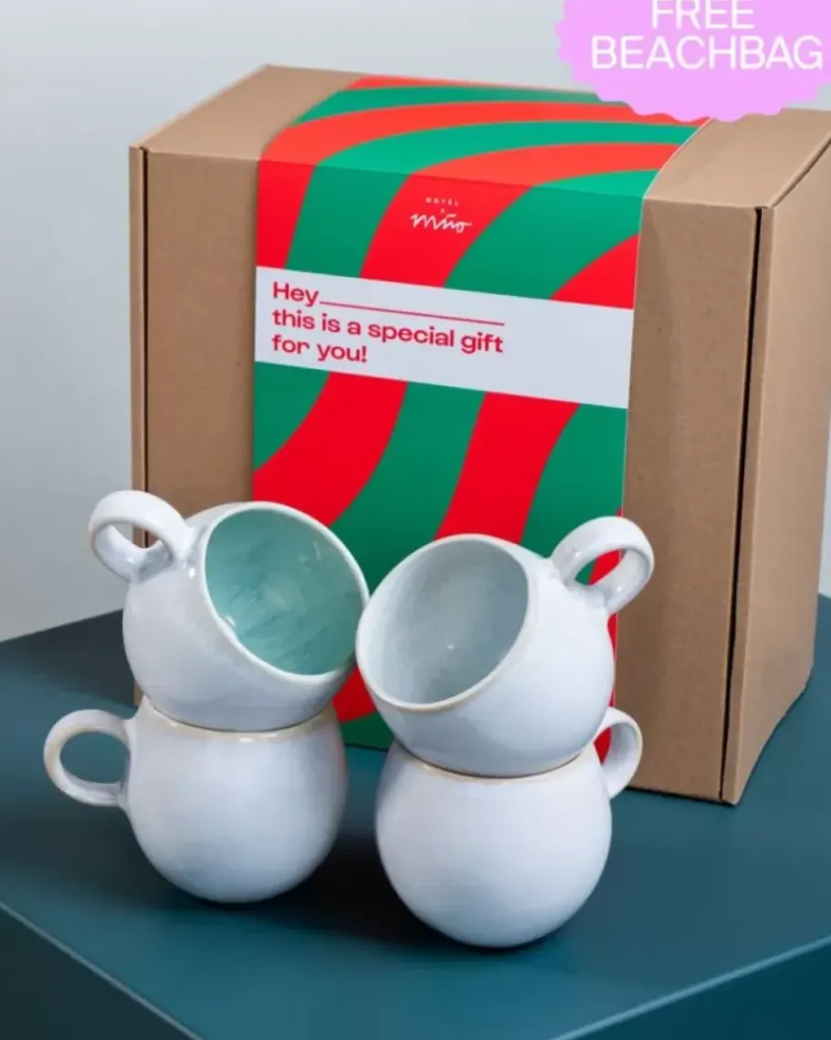 Motel a Miio Tassen & Becher>Geschenkbox - 4 X Areia Tasse Gros