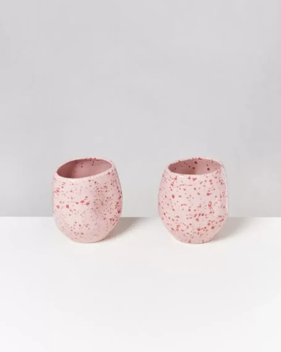 Motel a Miio Vasen>Joao Vase M Rosa Rot Gesprenkelt