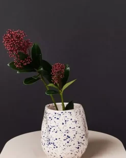 Motel a Miio Joao M>Joao Vase M Rose Blau Gesprenkelt