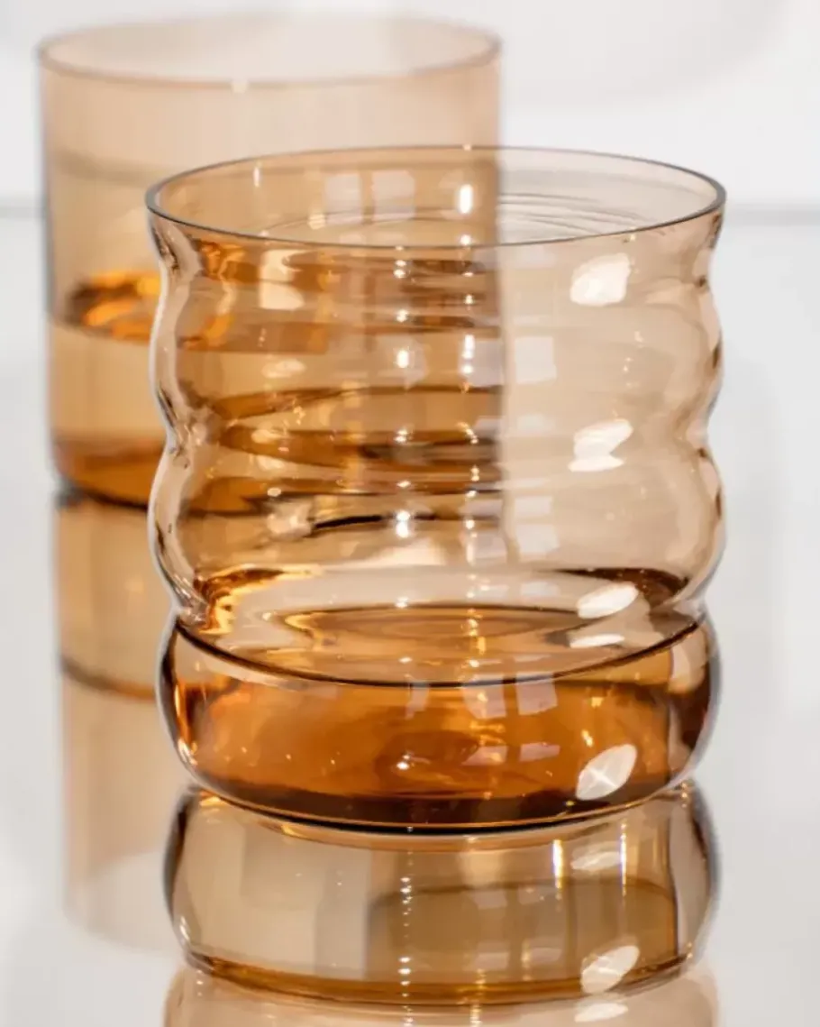Motel a Miio Gläser>Joia Glas Bubble Bronze