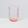Motel a Miio Gläser>Joia Glas Riffled Pink Opal