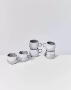Motel a Miio Tassen & Becher Sets>Mae 6Er Set Espressotasse Grau