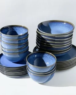 Motel a Miio 32 Teilige Sets>Melides Blue - 32 Teiliges Set