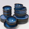 Motel a Miio Geschirr Sets>Melides Blue - 40 Teiliges Set