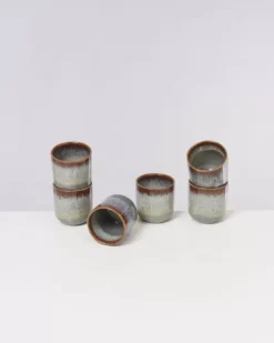 Motel a Miio Tassen & Becher Sets>Melides 6Er Set Becher Klein Forest Brown