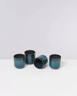 Motel a Miio 4 Teilige Sets>Melides 4Er Set Becher Klein Oceanblue