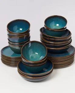 Motel a Miio 40 Teilige Sets>Melides Oceanblue - 40 Teiliges Set