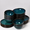 Motel a Miio 24 Teilige Sets>Melides Oceanblue - 24 Teiliges Set