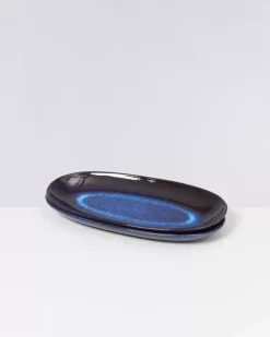 Motel a Miio Servierplatten>Melides Servierplatte L Deepseablue