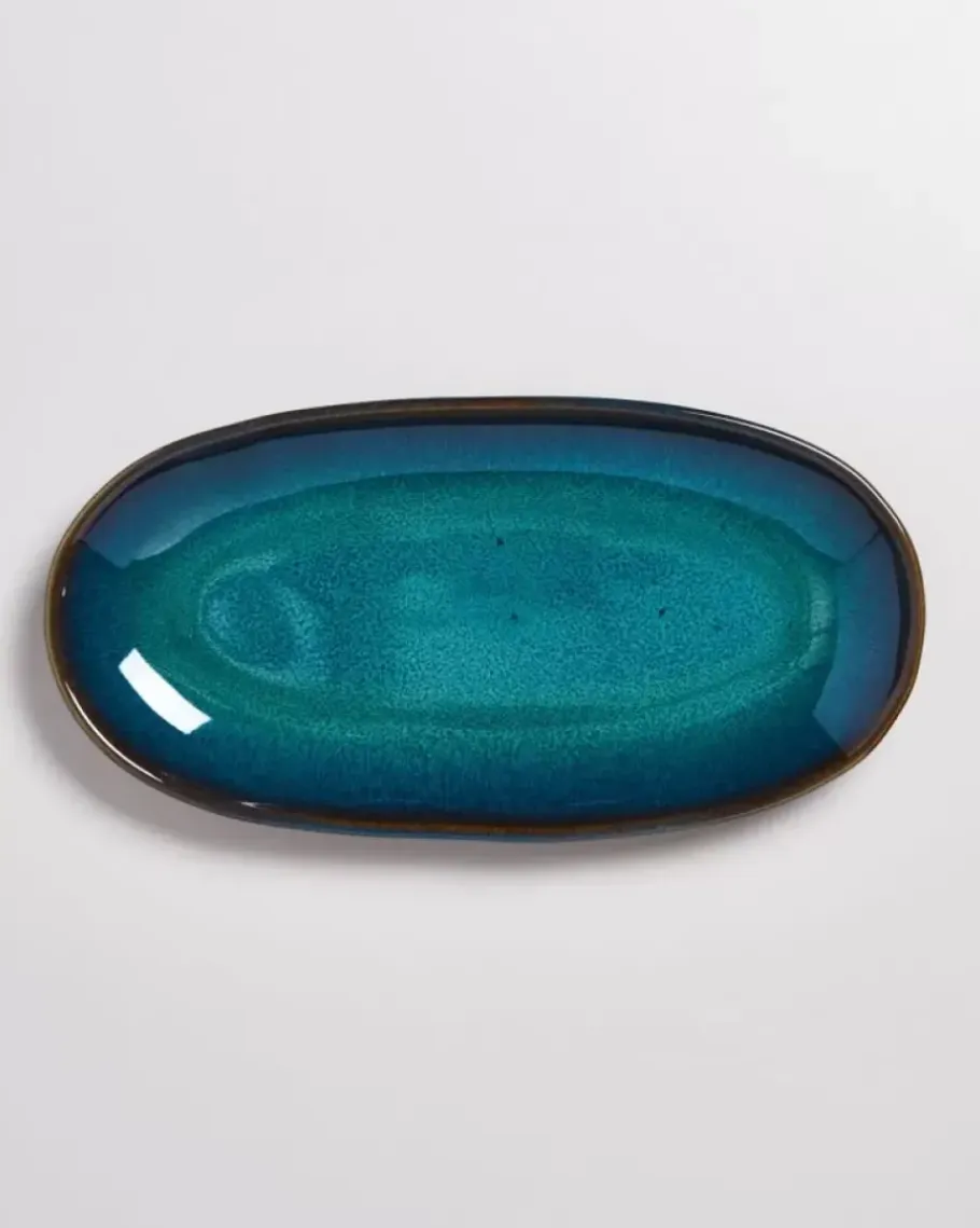 Motel a Miio Servierplatten>Melides Servierplatte L Oceanblue
