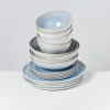 Motel a Miio Geschirr Sets>Melides Stoneblue - 16 Teiliges Set