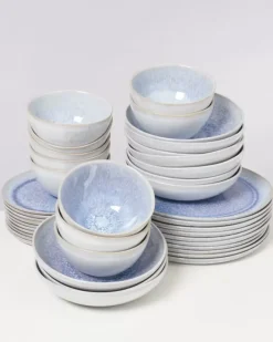Motel a Miio Geschirr Sets>Melides Stoneblue - 40 Teiliges Set