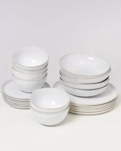 Motel a Miio Geschirr Sets>Melides White - 24 Teiliges Set