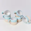 Motel a Miio Tassen & Becher>Nodoa 6Er Set Tasse Blue Dipped
