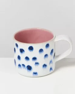 Motel a Miio 4 Teilige Sets>Nodoa 4Er Set Tasse Rosa Mit Punkten