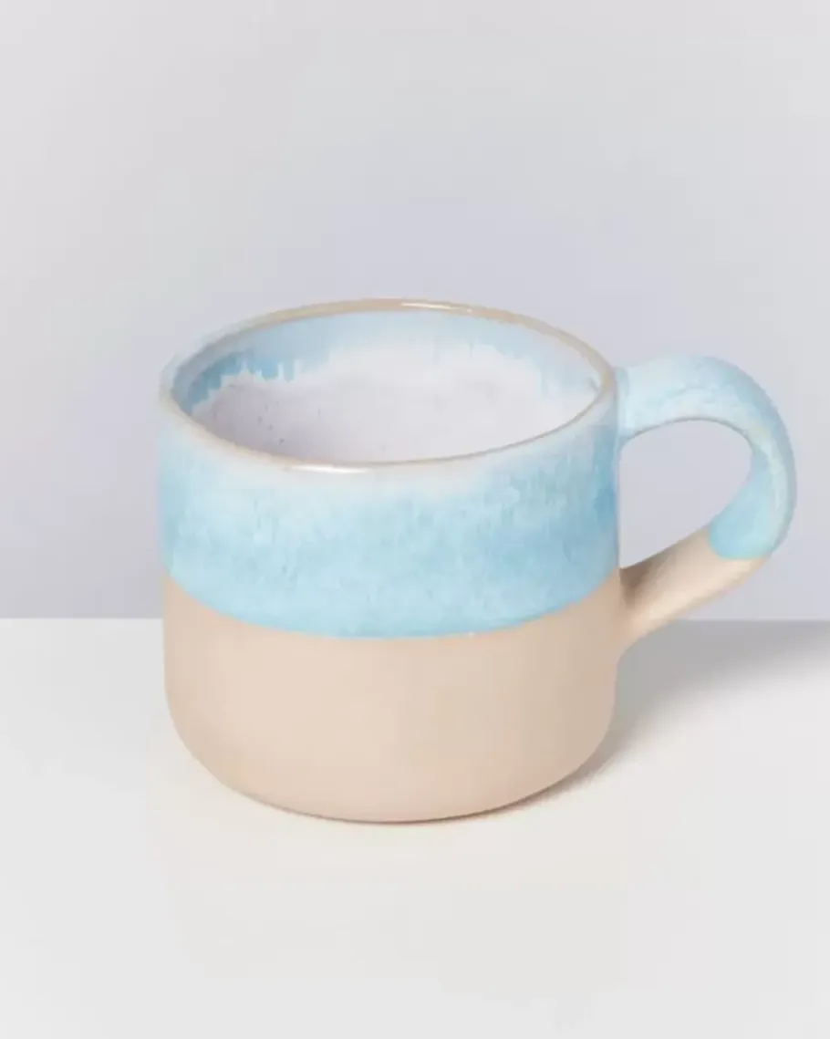 Motel a Miio Große Tassen>Nodoa Tasse Blue Dipped