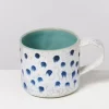 Motel a Miio Große Tassen>Nodoa Tasse Mint Mit Punkten