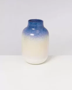 Motel a Miio Vasen>Nuno Vase L Blau Rosa Gesprenkelt
