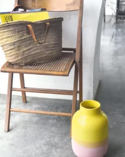 Motel a Miio Vasen>Nuno Vase L Gelb Rose